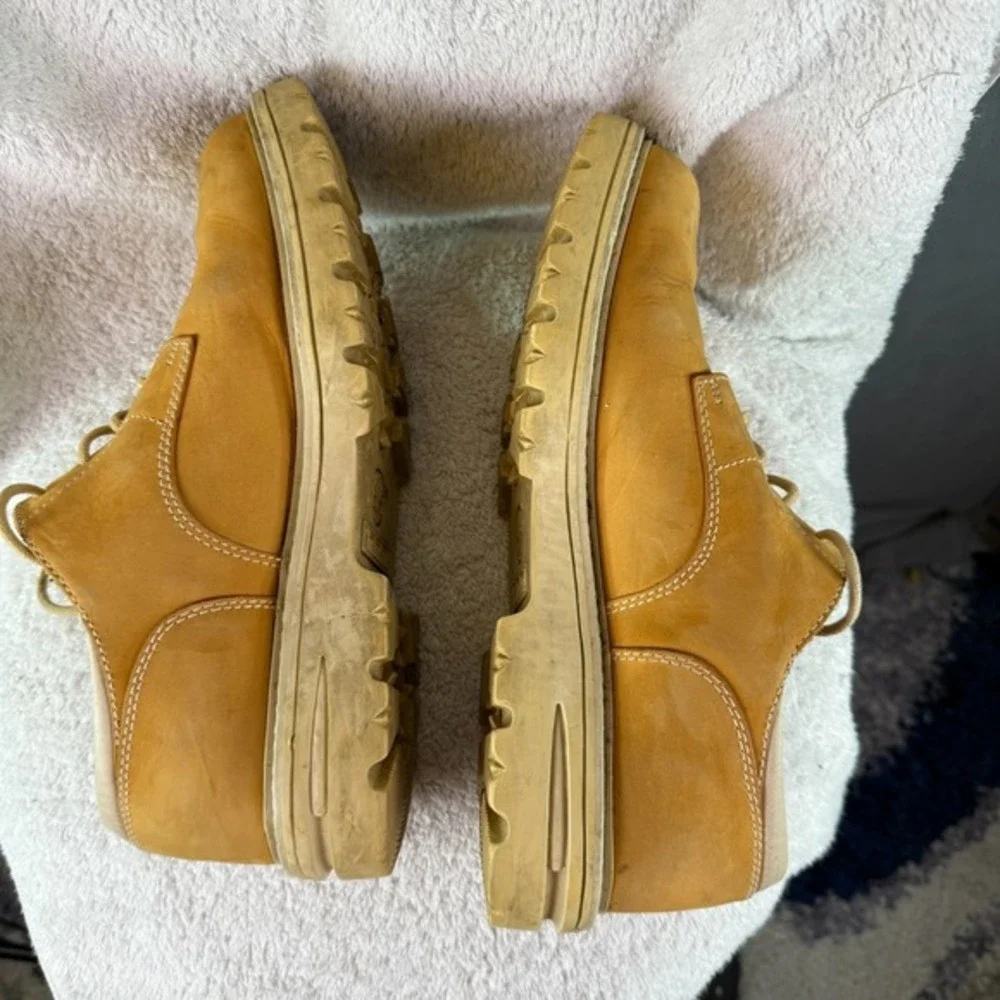 Timberland‎ Size 11.5 M Wheat Nubuck Leather Casual Oxford Boots 59006 Work